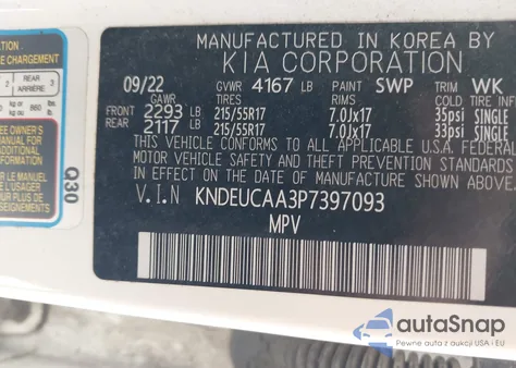 2023 Kia Seltos S z USA, uszkodzony, nr VIN KNDEUCAA3P7397093